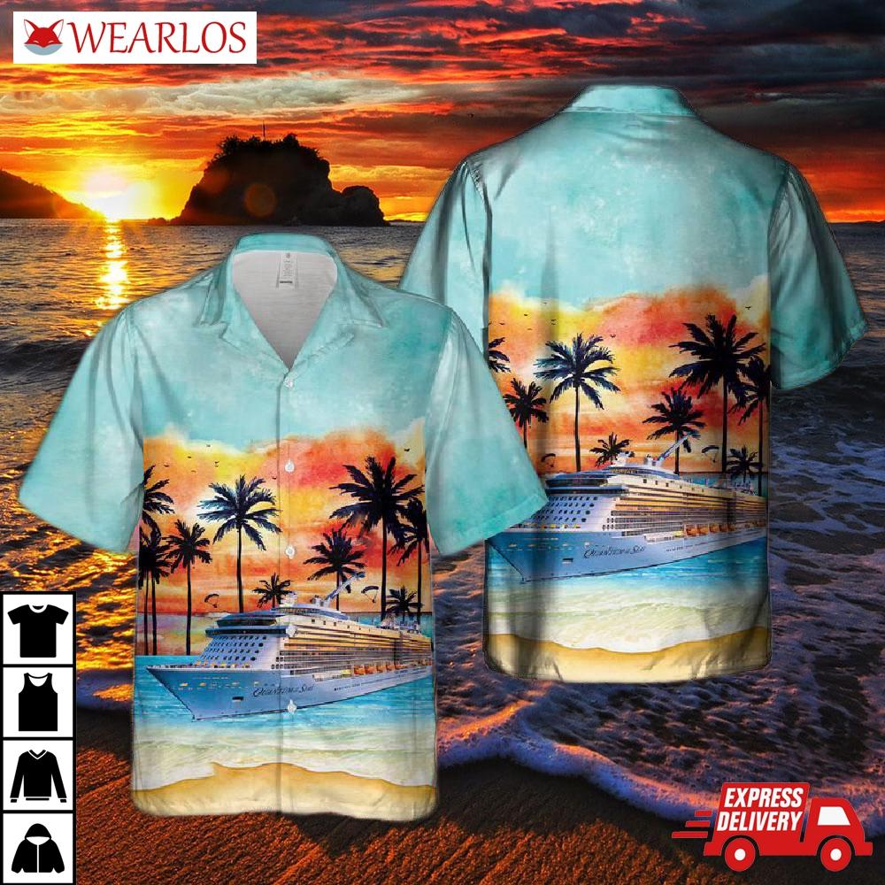 Us Cruise Ship 3 Hawaiian Shirt