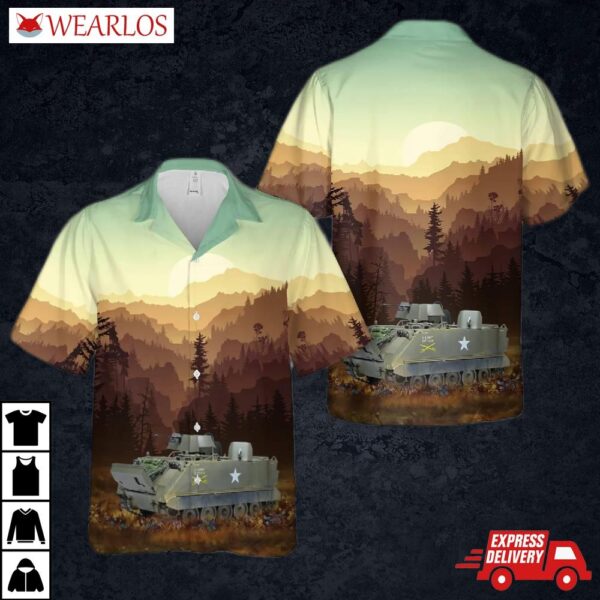 Us M113a1 Acav Vietnam War Hawaiian Shirt