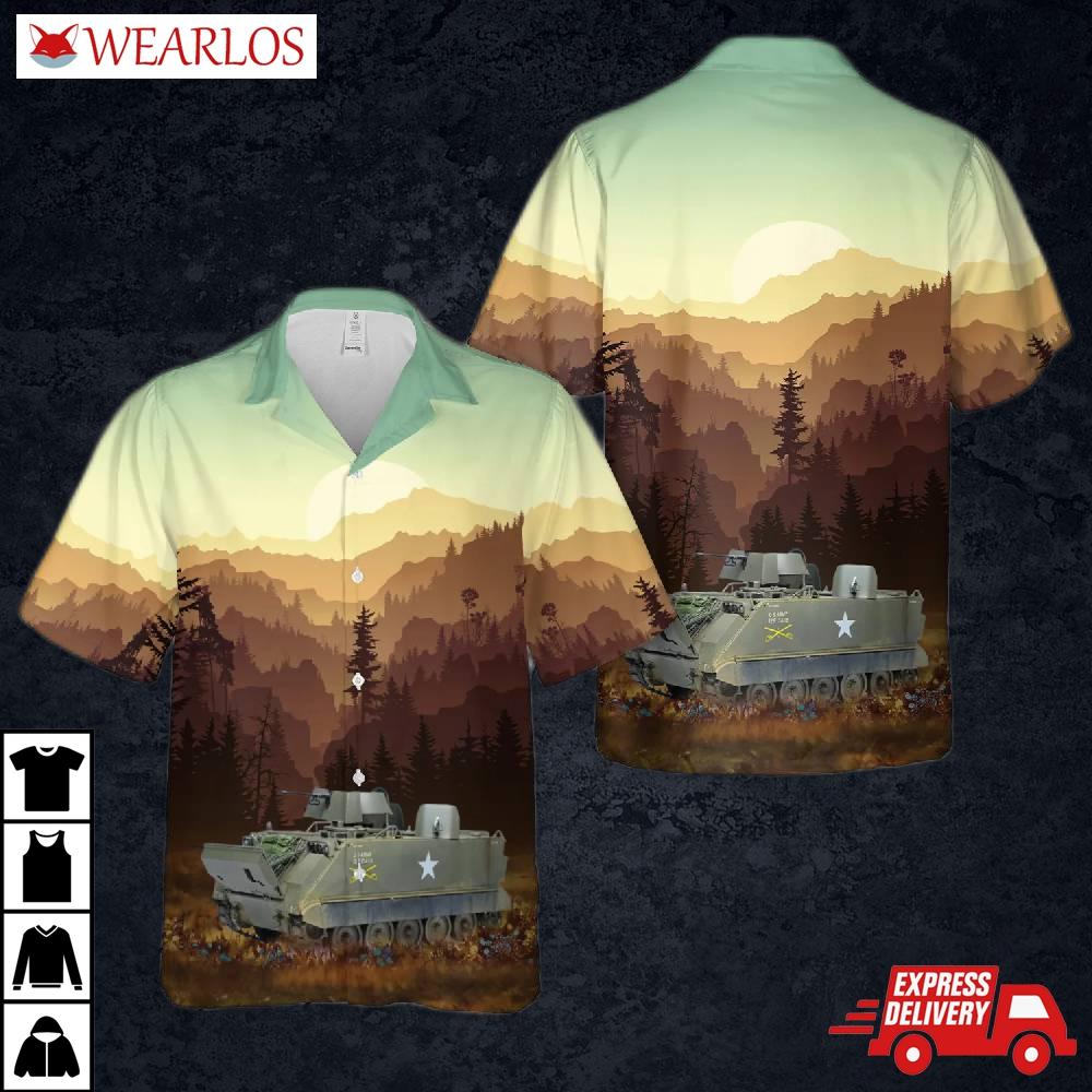 Us M113a1 Acav Vietnam War Hawaiian Shirt