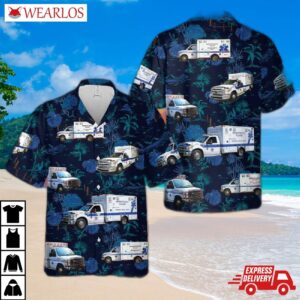 Us Mamaroneck Ems Hawaiian Shirt