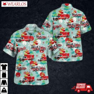 Us Naval Support Activity Annapolis, Fire Department Hawaiian Shirt
