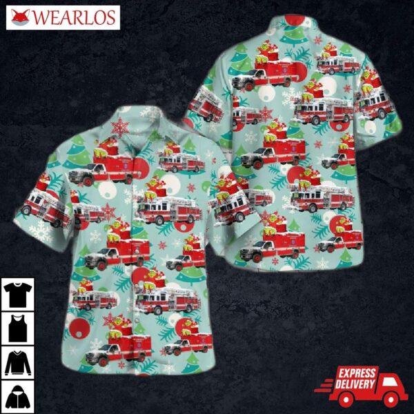 Us Naval Support Activity Annapolis, Fire Department Hawaiian Shirt