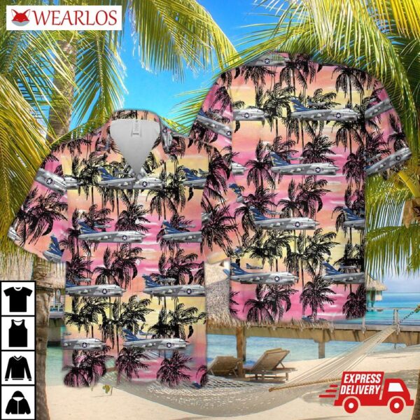 Us Navy A7e Corsair Ii Of Va-153 Hawaiian Shirt