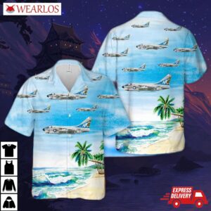 Us Navy A7e Corsair Ii Of Va-97 Hawaiian Shirt