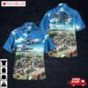 Us Navy Airborne Command & Control Squadron 113 (vaw-113) E-2a Hawkeye Black Eagles Hawaiian Shirt