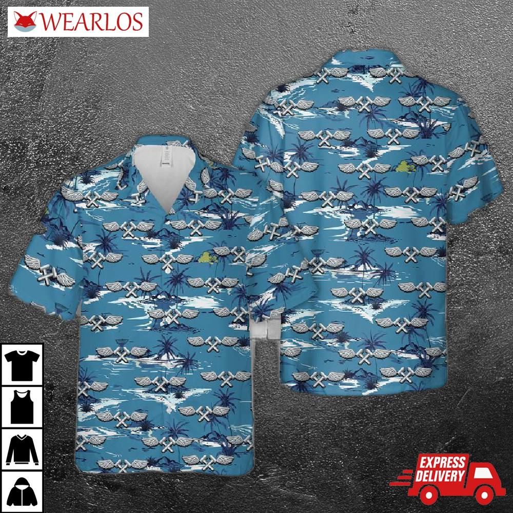 Us Navy Am Hawaiian Shirt