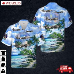 Us Navy Ap-2h Neptune Of Vah-21 Roadrunners Hawaiian Shirt