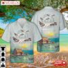 Us Navy Attack Squadron 215 Barn Owls A-7b Corsair Iis Hawaiian Shirt