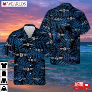 Us Navy Aviation Electrician's Mate Hawaiian Shirt