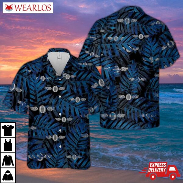 Us Navy Aviation Electrician's Mate Hawaiian Shirt