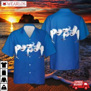 Us Navy Blue Angels Show Hawaiian Shirt