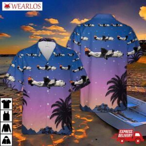 Us Navy C-2a Greyhound Vrc-40 Rawhides Hawaiian Shirt