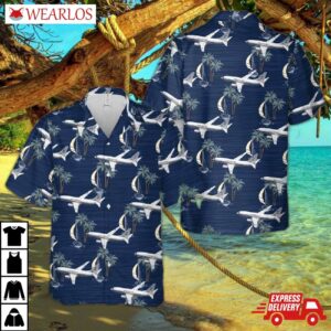 Us Navy C-40a Clipper Of Usn Vr-59 "the Lone Star Express" Hawaiian Shirt