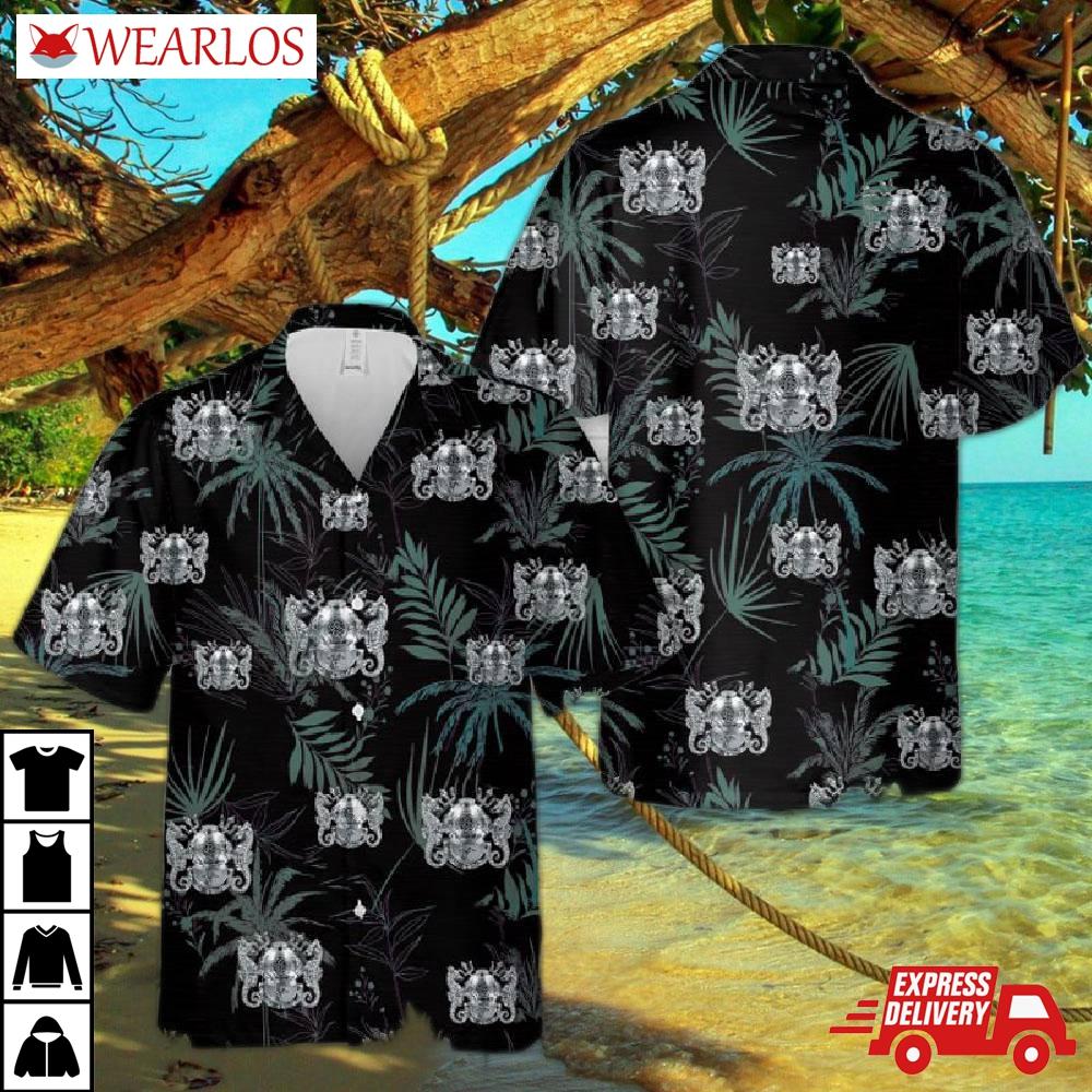 Us Navy Diving Medical Technician Insignia Hawaiian Shirt