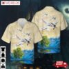Us Navy Douglas A-1 Skyraider "papoose Flight" Of Va-176 Hawaiian Shirt