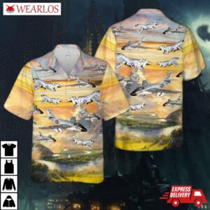 Us Navy Douglas F3D Skyknight Hawaiian Shirt