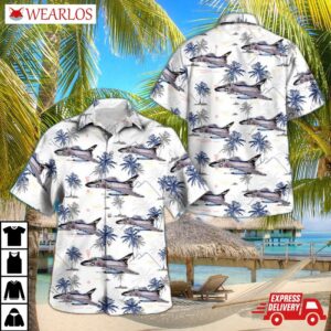 Us Navy Douglas F4d-1 Skyray Hawaiian Shirt