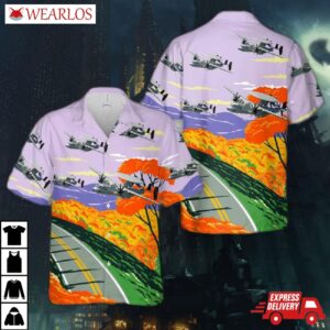 Us Navy E-2d Of Vaw-125 Tigertails Hawaiian Shirt