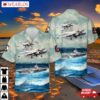 Us Navy Ea-6b Of Electronic Attack Squadron 134 (vaq-134) And Uss (cvn 77) Hawaiian Shirt