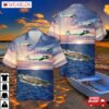 Us Navy Ea-6b Prowler Of Vaq-137 Rooks And Uss America (cv-66) Hawaiian Shirt