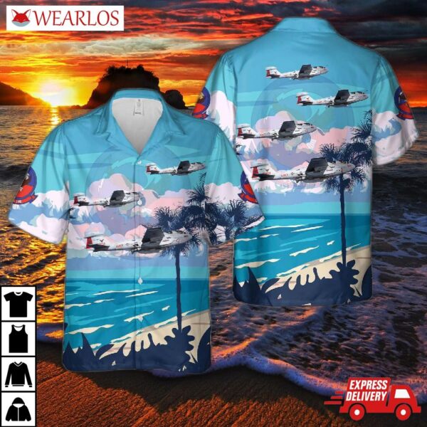 Us Navy Ea-6b Prowler Of Vaq-140 "patriots" Hawaiian Shirt