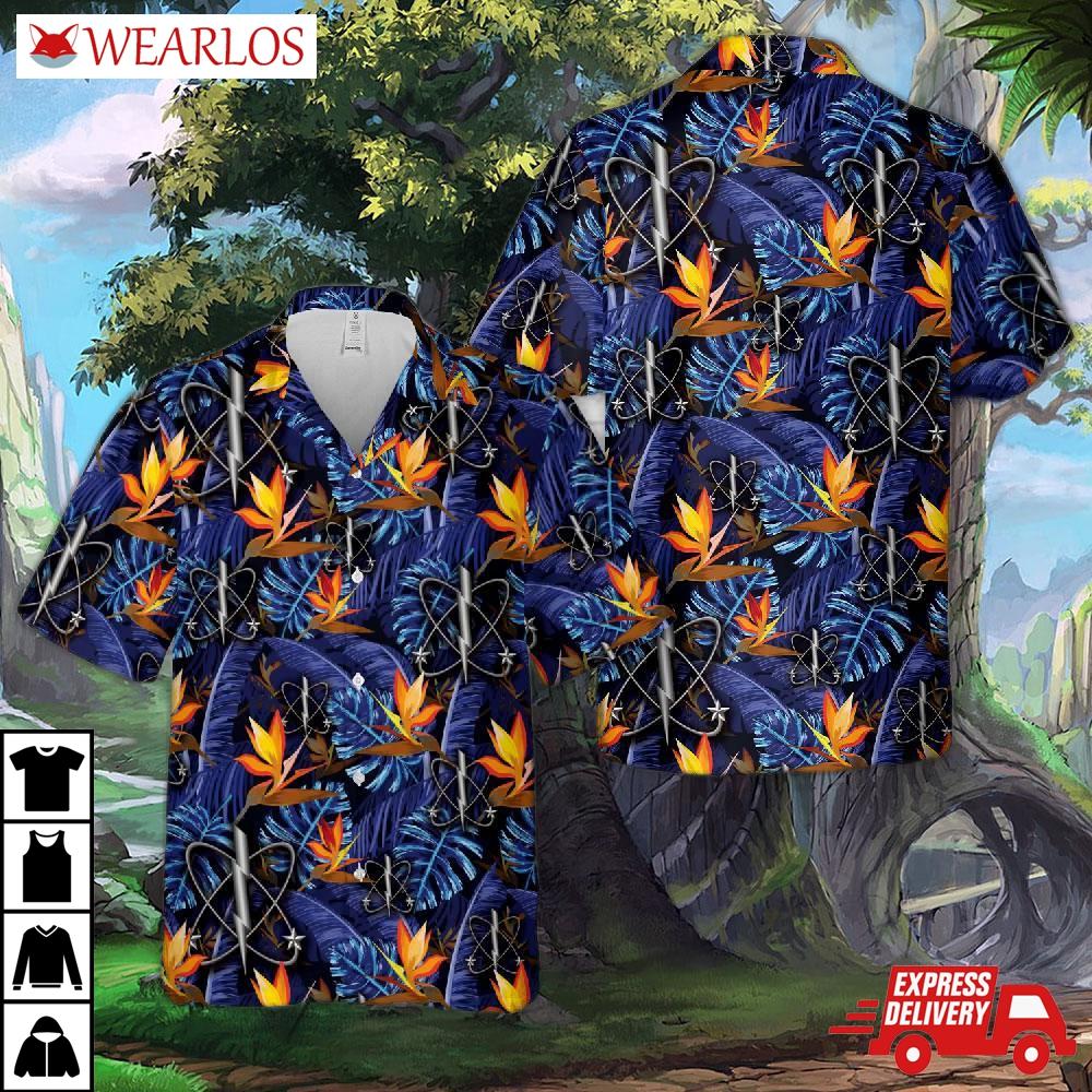 Us Navy Electronic Warfare Technician Hawaiian Shirt