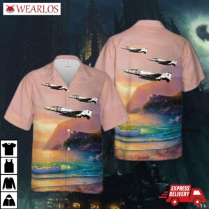 Us Navy F-4j Of Vf-74 Hawaiian Shirt