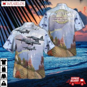 Us Navy F-5n Tiger Ii Of Vfc-13 "fighting Saints" Hawaiian Shirt