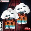 Us Navy F4u-5nl Corsair Hawaiian Shirt