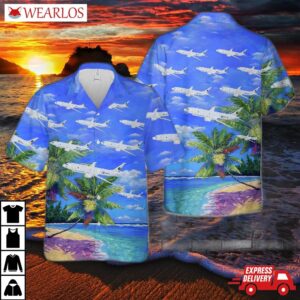 Us Navy Fleet Support Unit 7 Fsu-7 P-8 Poseidon Hawaiian Shirt