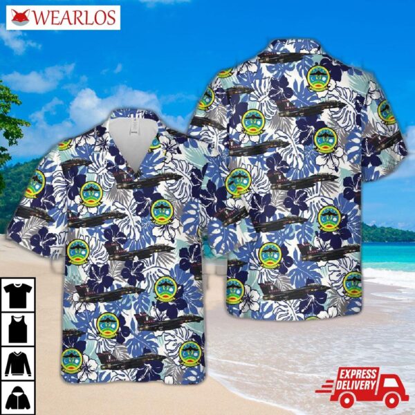 Us Navy Grumman F-14 "tomcat" Of Vx-9 "the Vampires" Hawaiian Shirt