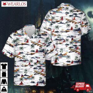 Us Navy Lockheed Dc-130 Hawaiian Shirt