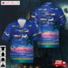 Us Navy Lockheed P-3c Orion Of Vp-47 Hawaiian Shirt