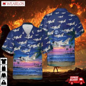 Us Navy Lockheed S-3 Viking Of Vs-37 Hawaiian Shirt