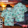 Us Navy Lockheed S-3b Viking "navy One" Of Vs-35 "blue Wolves" Hawaiian Shirt