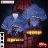 Us Navy Lockheed Wc-121n Of Vw-4 Hurricane Hunters Hawaiian Shirt