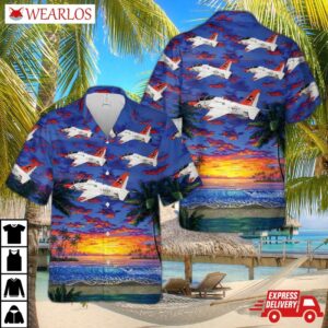 Us Navy Mcdonnell Douglas T-45 Goshawk Hawaiian Shirt