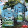 Us Navy Mh-60 Seahawk Helicopter Hawaiian Shirt