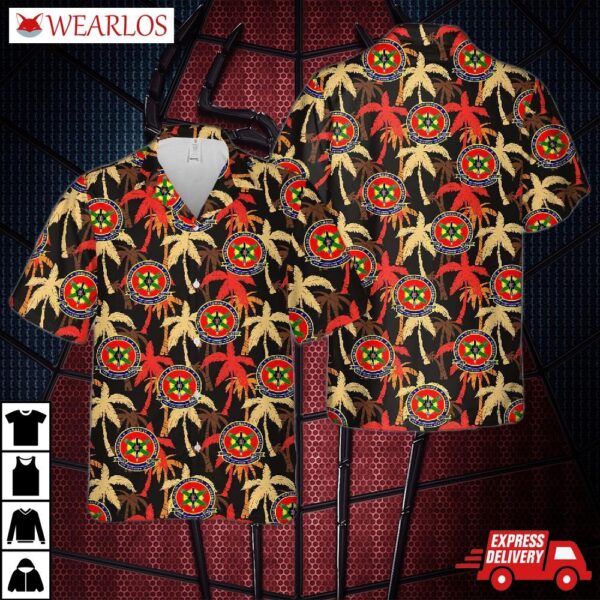 Us Navy Naval School Explosive Ordnance Disposal (eod) Hawaiian Shirt