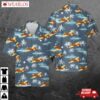 Us Navy North American Snj-5 Texan Hawaiian Shirt