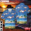 Us Navy North American T-2c Buckeye Hawaiian Shirt