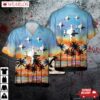 Us Navy Northrop Grumman E-2 Hawkeye 741nh Vaw-114 Hawaiian Shirt