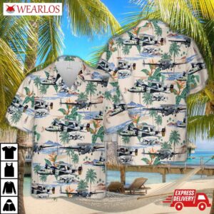 Us Navy Northrop Grumman E-2 Hawkeye Hawaiian Shirt