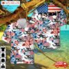 Us Navy Northrop Grumman E-2c Hawkeye, 4th Of July Hawaiian Shirt