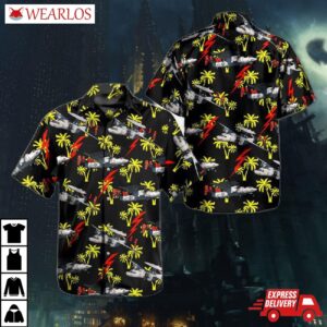 Us Navy Northrop Grumman E-2d Advanced Hawkeye Of Vaw-125 Tigertails Hawaiian Shirt