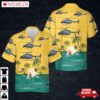 Us Navy Northrop Grumman Mq-8c Fire Scout Hawaiian Shirt