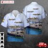 Us Navy P-3c "orion" Vp-40 (1951-present) Fighting Marlins Hawaiian Shirt