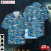 Us Navy P-8a Poseidon Of Patrol Squadron 47 (vp-47) "the Golden Swordsmen" Hawaiian Shirt