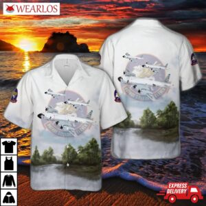 Us Navy Patrol Squadron 11 (vp-11) Proud Pegasus P-3c Hawaiian Shirt