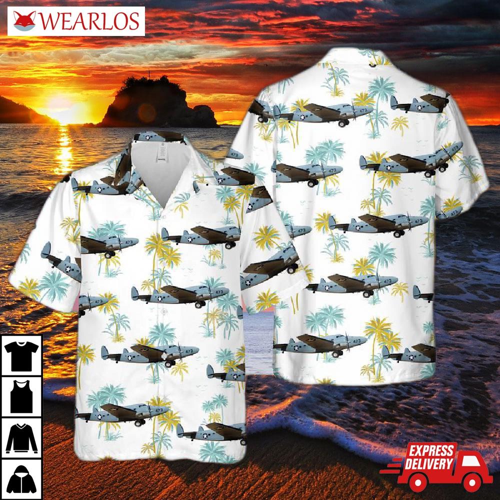 Us Navy R50-5 Lodestar Hawaiian Shirt